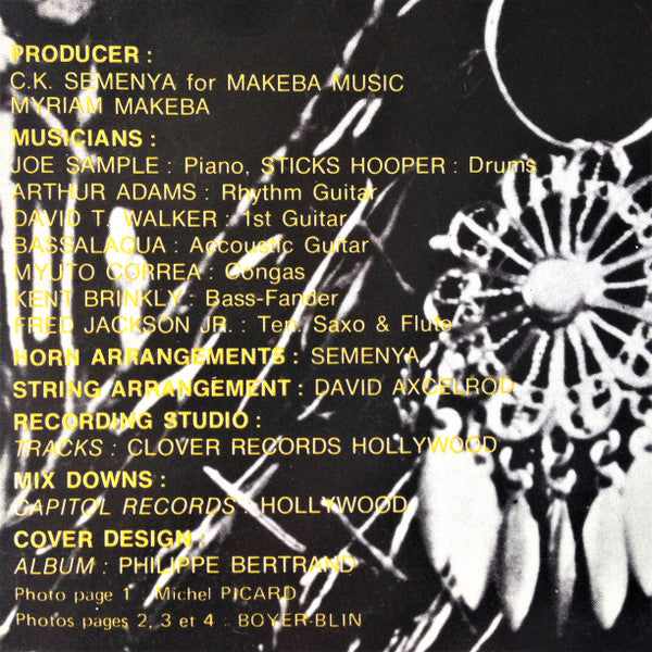 Myriam Makeba* -A Promise