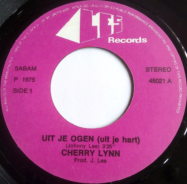 Cherry Lynn (3) - Uit Je Ogen Uit Je Hart
