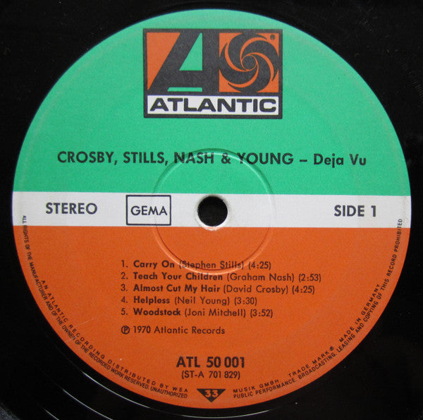 Crosby, Stills, Nash & Young -Déjà Vu