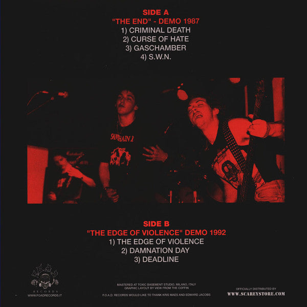Tyfoon (3) -Criminal Death - Discography 1987-1992