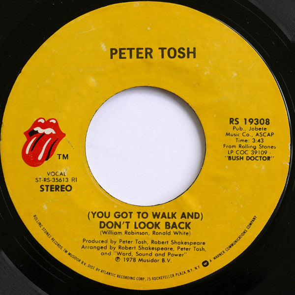 Peter Tosh -(You Got To Walk And) Don't Look Back
