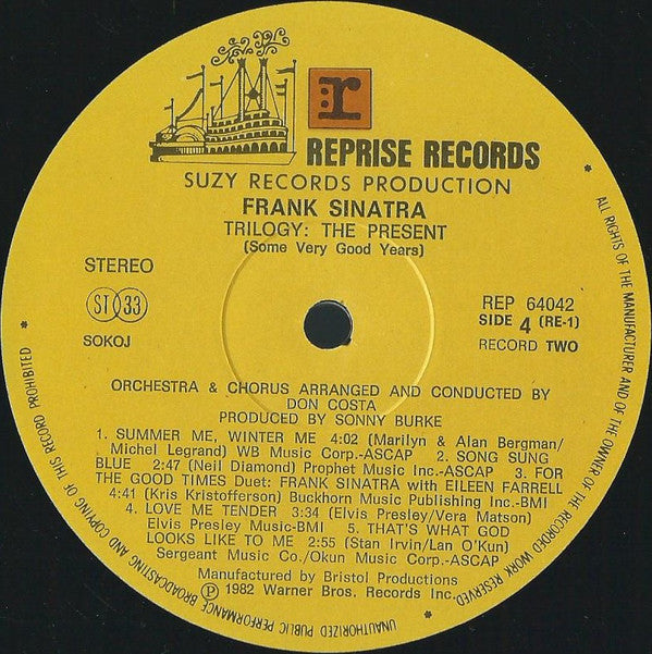 Frank Sinatra -Trilogy: Past, Present & Future