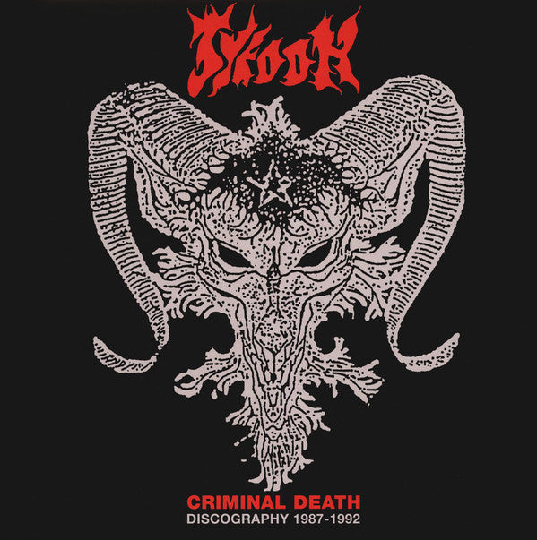 Tyfoon (3) -Criminal Death - Discography 1987-1992
