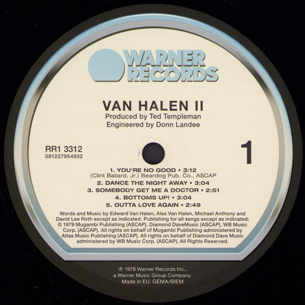 Van Halen -Van Halen II
