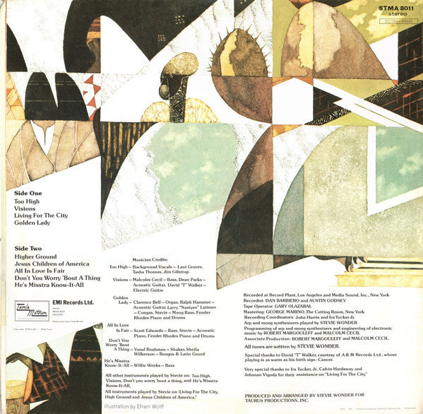 Stevie Wonder / The Band Of The Royal Artillery -Innervisions