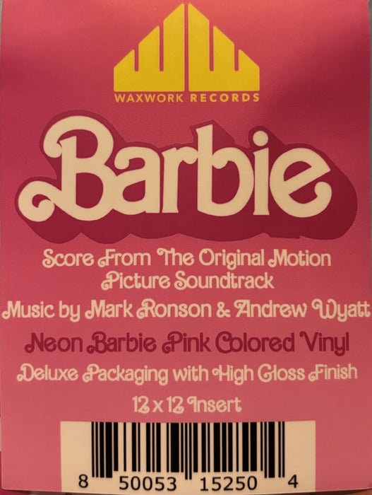 Mark Ronson, Andrew Wyatt -Barbie (Score From The Original Motion Picture Soundtrack)