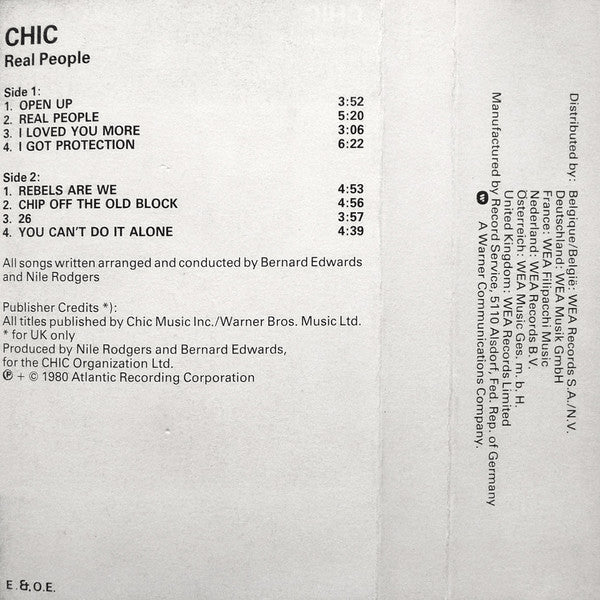 Chic -Real People