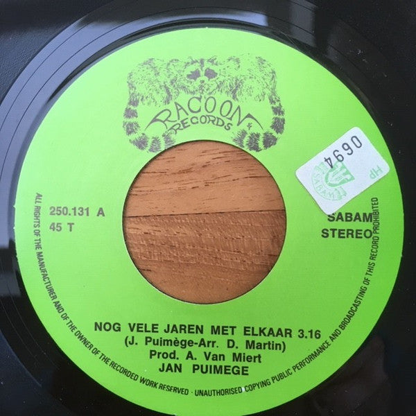 Jan Puimège -Nog Vele Jaren Met Elkaar