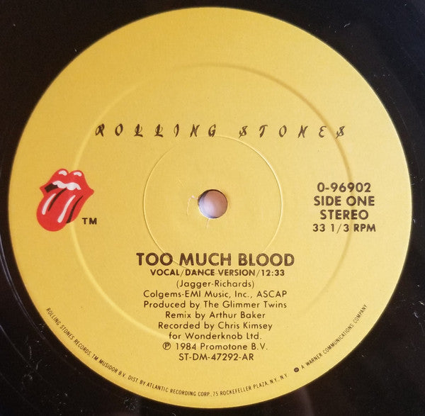 The Rolling Stones -Too Much Blood