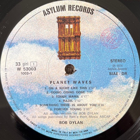 Bob Dylan - Planet Waves