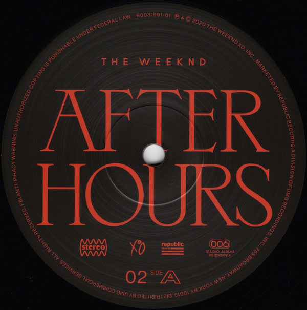 The Weeknd -After Hours