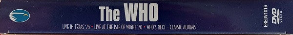 The Who -Live In Texas '75 • Live At The Isle Of Wight '70 • Who's Next - Classic Albums