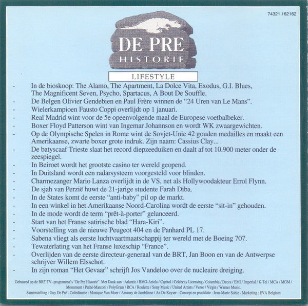 Various -De Pre Historie Original Hits 1960-1969 Vol.2