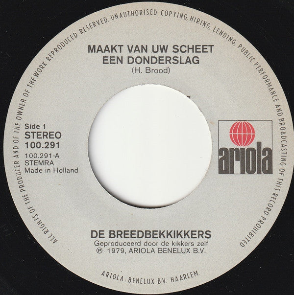 De Breedbekkikkers -Maak Van Uw Scheet Een Donderslag!