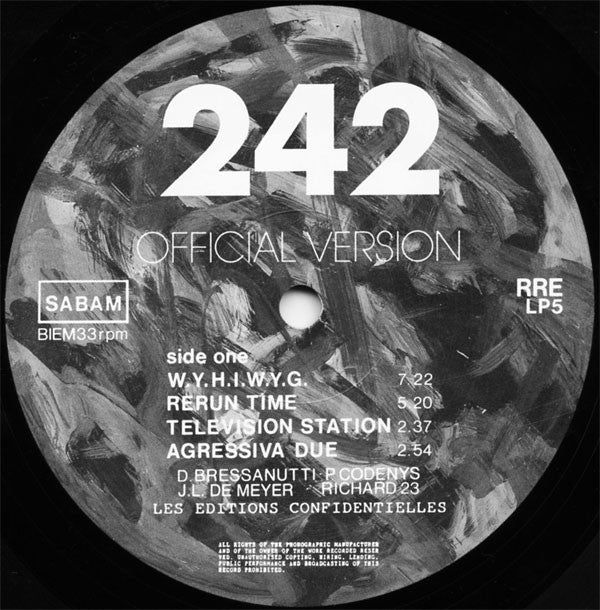 Front 242 -Official Version