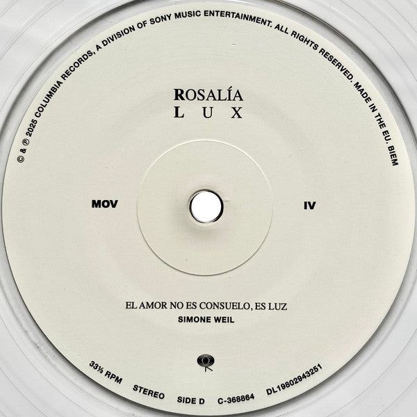 Rosalía (3) -Lux