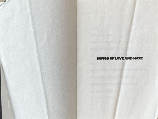 Leonard Cohen -Songs Of Love And Hate