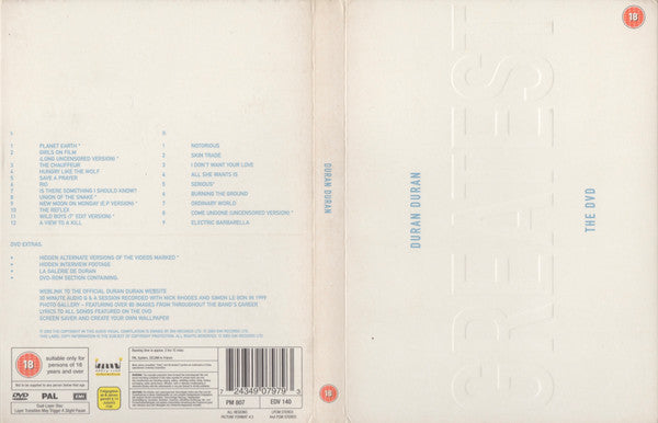 Duran Duran -Greatest (The DVD)