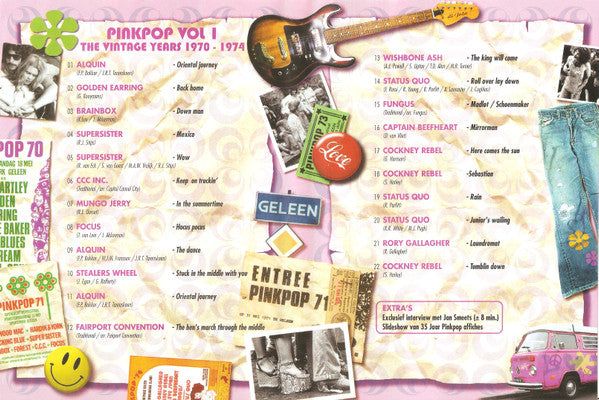 Various - Pinkpop The Vintage Years 1970 - 1974 Vol 1