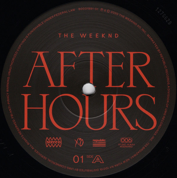 The Weeknd -After Hours