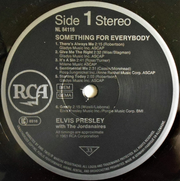 Elvis* -Something For Everybody