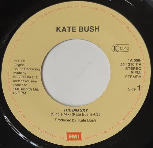 Kate Bush -The Big Sky (Special Single Mix)