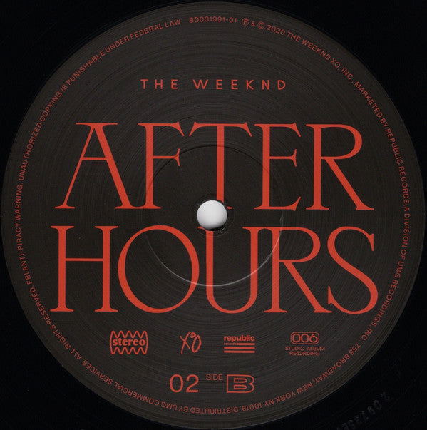 The Weeknd -After Hours