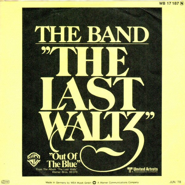 The Band -The Last Waltz