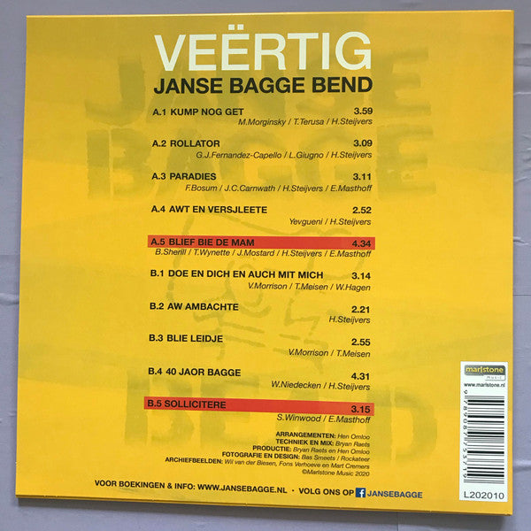 Janse Bagge Bend -Veërtig