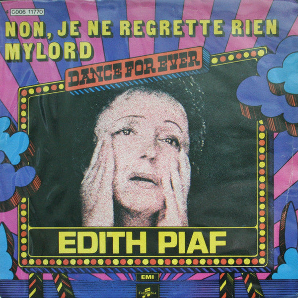 Edith Piaf -Non, Je Ne Regrette Rien