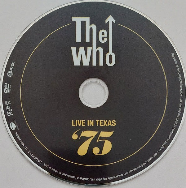 The Who -Live In Texas '75 • Live At The Isle Of Wight '70 • Who's Next - Classic Albums