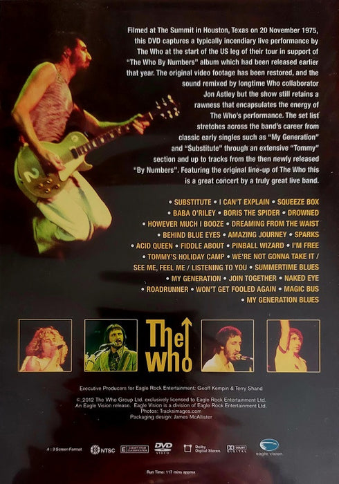 The Who -Live In Texas '75 • Live At The Isle Of Wight '70 • Who's Next - Classic Albums