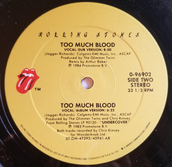 The Rolling Stones -Too Much Blood