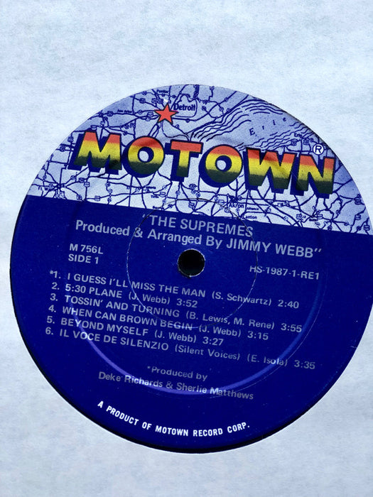 The Supremes -The Supremes Produced And Arranged By Jimmy Webb