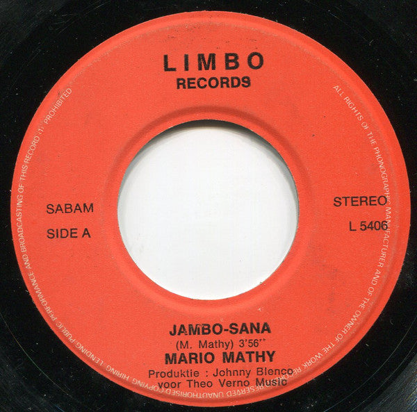 Mario Mathy -Jambo Sana