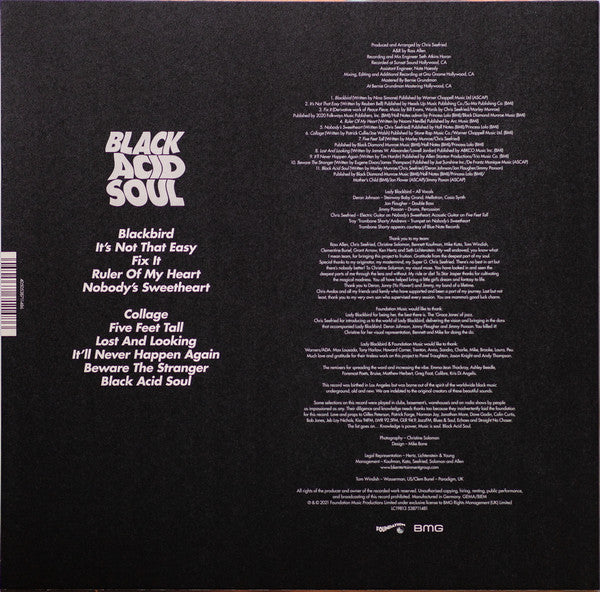 Lady Blackbird -Black Acid Soul