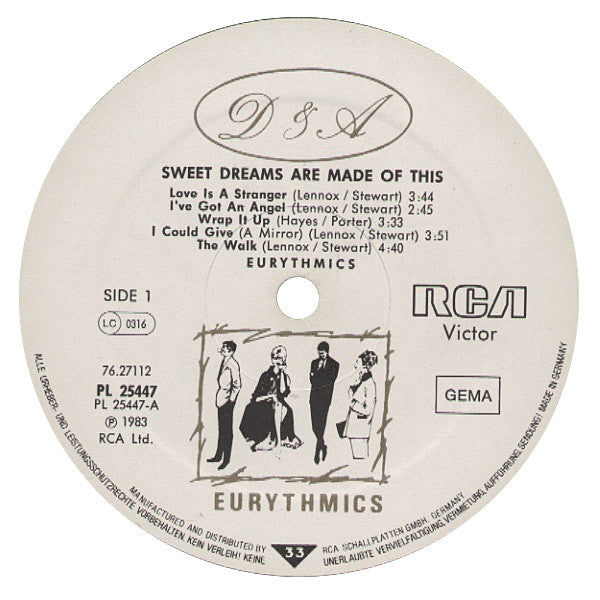 Eurythmics - Sweet Dreams Are Made Of This