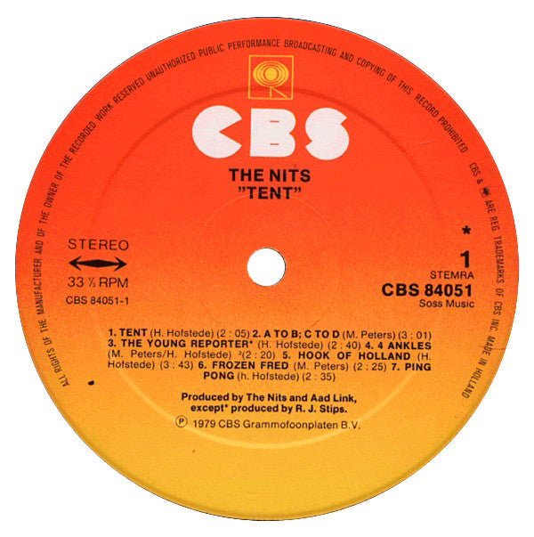 The Nits -Tent