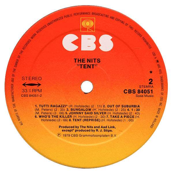 The Nits -Tent