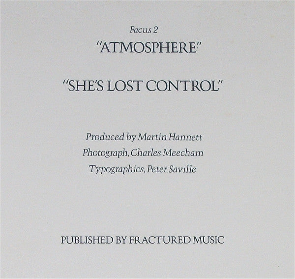 Joy Division -Atmosphere