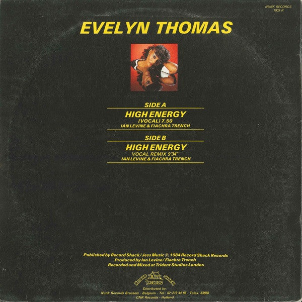 Evelyn Thomas -High-Energy (Special Remix)