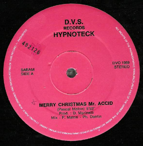 Hypnoteck -Merry Xmas Mr. Acid (And Happy New Year!)