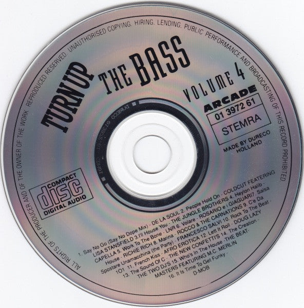 Various -Turn Up The Bass Volume 4