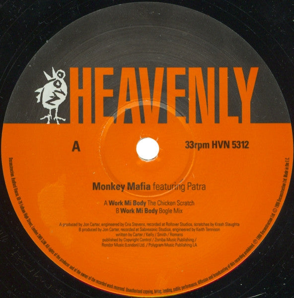 Monkey Mafia Featuring Patra -Work Mi Body