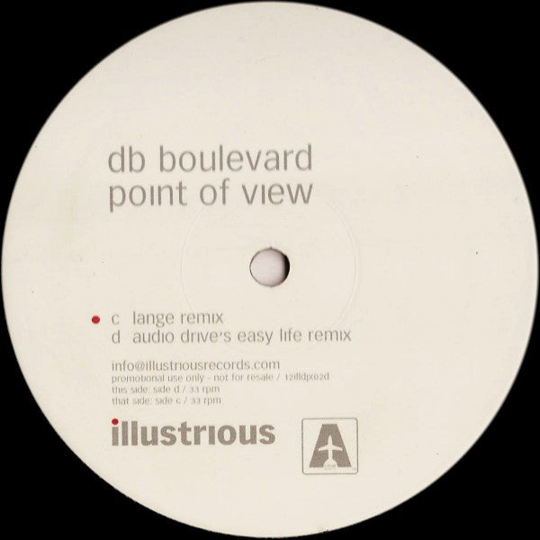 DB Boulevard - Point Of View (Mixes : Quivver / Lange / Audio Drive)
