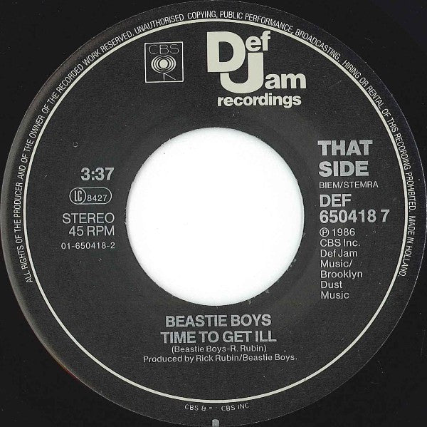 Beastie Boys -Fight For Your Right