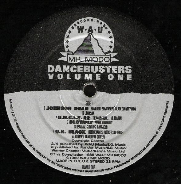 Various - Dancebusters Volume One