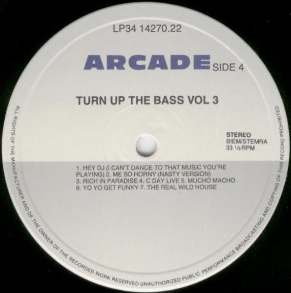 Various -Turn Up The Bass 3