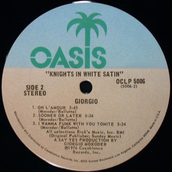 Giorgio* -Knights In White Satin