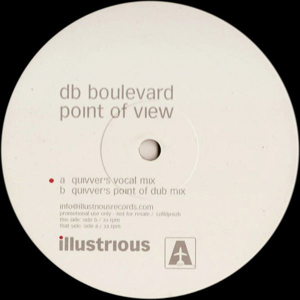 DB Boulevard - Point Of View (Mixes : Quivver / Lange / Audio Drive)